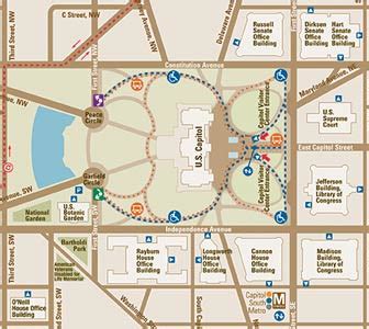 united states capitol map.